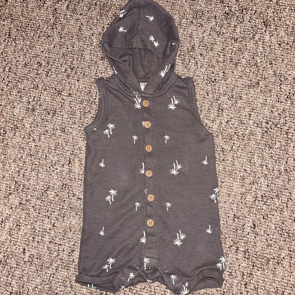 Modern Moments Baby Boy Palm Tree Romper - Picture 1 of 1